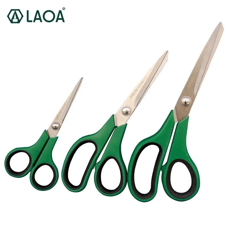 1 шт. laoa высокое качество гарантировано 100% нержавеющая сталь ножницы бытовые и офиса Бесплатная доставка