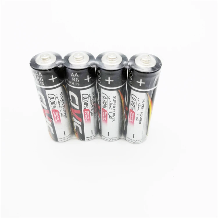 No. 5 сухая батарея R6P um3 AA для беспроводной мыши Civic 1 в Сверхмощный Цинковый Карбон