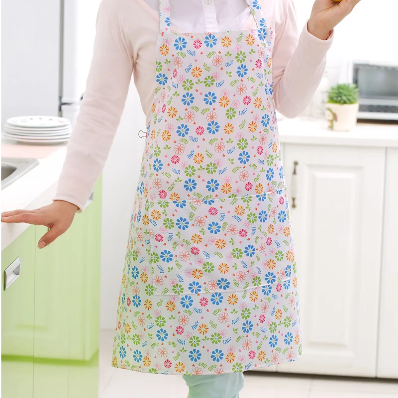 cost effective waterdrop resistant kitchen cooking apron