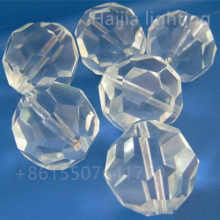 Factory wholesale luxury high quality fiber optic chandelier crystal ball end fitting