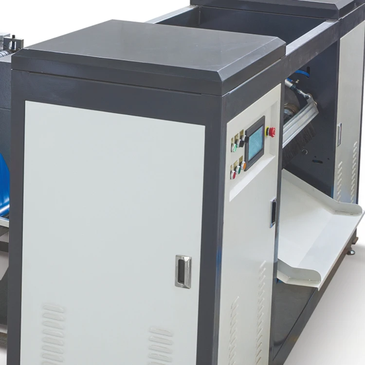 fully automatic computer controlled pe garbage bag on roll double lines linkage rubbish bag making machine coreless star bottom