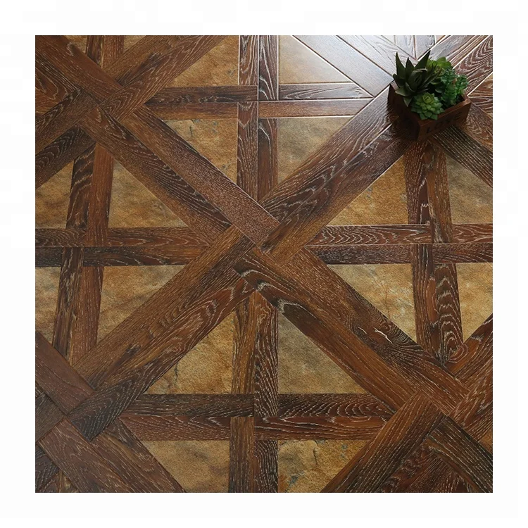 Shandong водонепроницаемый предварительно обработанный дубовый паркет