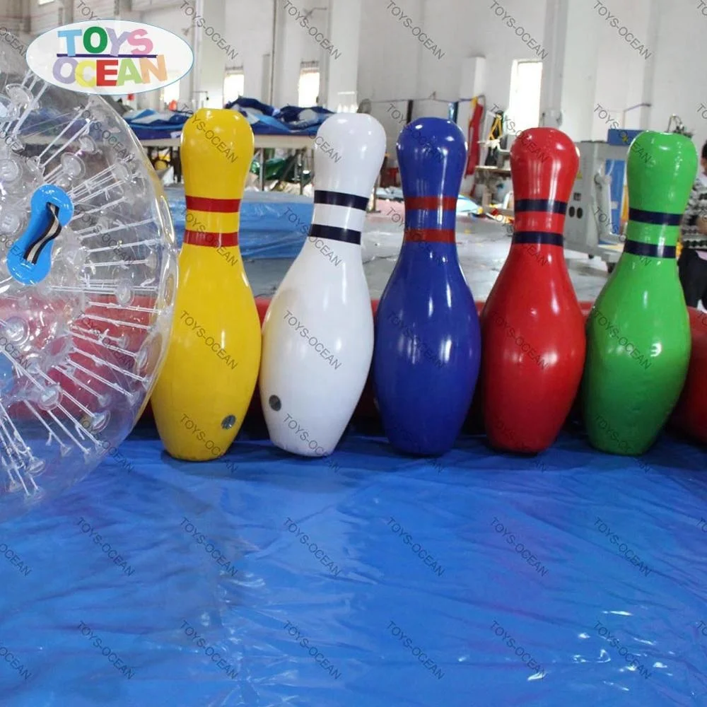  Надувные человеческие Боулинг булавки Мяч Игровой трек