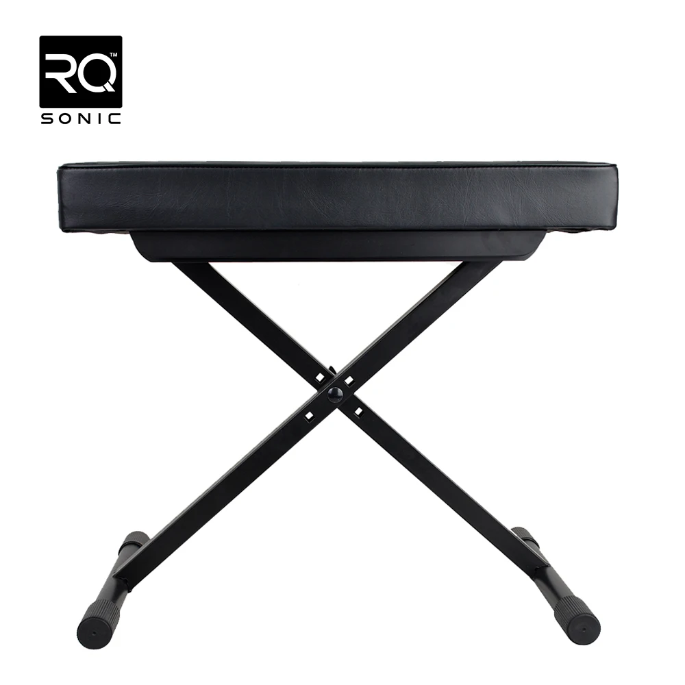 RQSONIC B07 Cheap Price Adjustable Modern Piano Bench Piano Stool