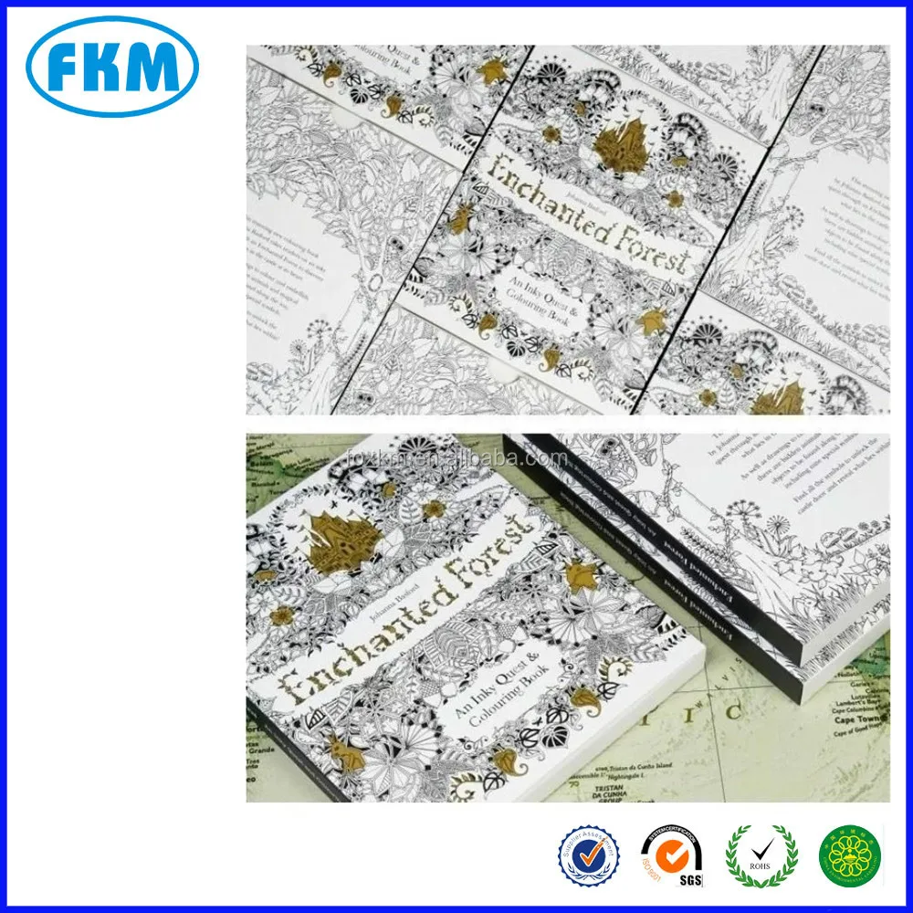 Secret Garden, Enchanted Forest & Millie Marotta Animal Kingdom Colouring Books