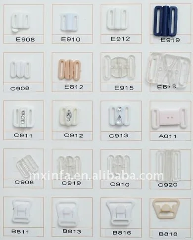 Plastic Bra front closure