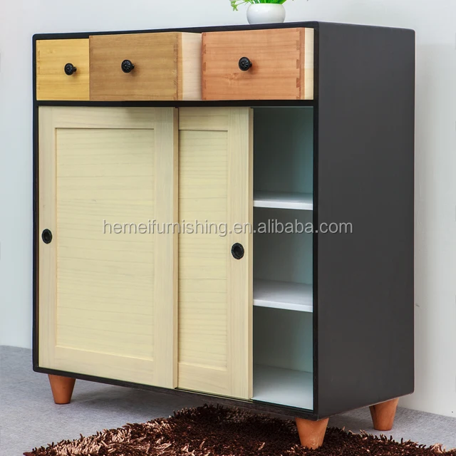 entrance paulownia wood chests of drawers