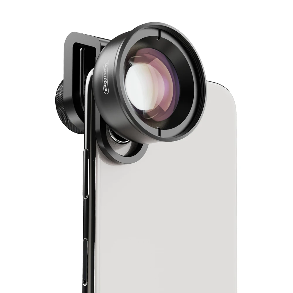 APEXEL  Unique design smartphone lens 100mm macro lenses for phone camera