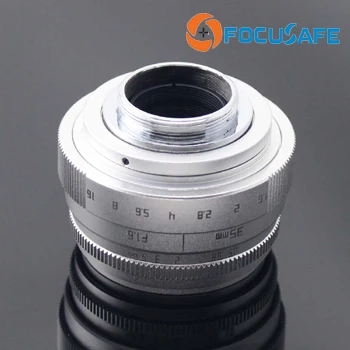 35mm f1.6 C mount CCTV Lens for N1 Fujifilm Fuji NEX Micro 4/3 EOS SIL YRS0730