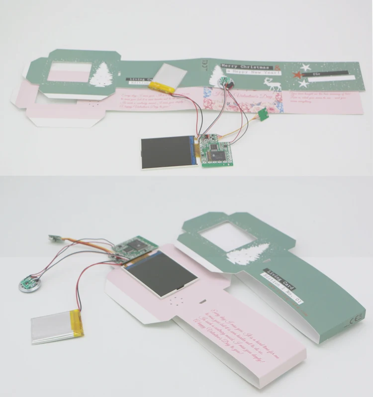 Wholesale chinese homemade cheap lcd screen module video greeting card module