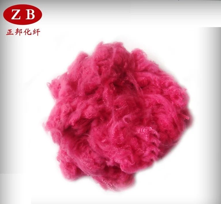 14den regenerated polyester staple fiber for red carpet