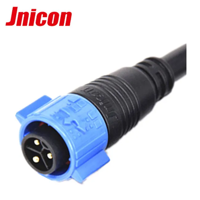 m19 3-контактный провод для проводного светодиодного водонепроницаемого разъема ip68