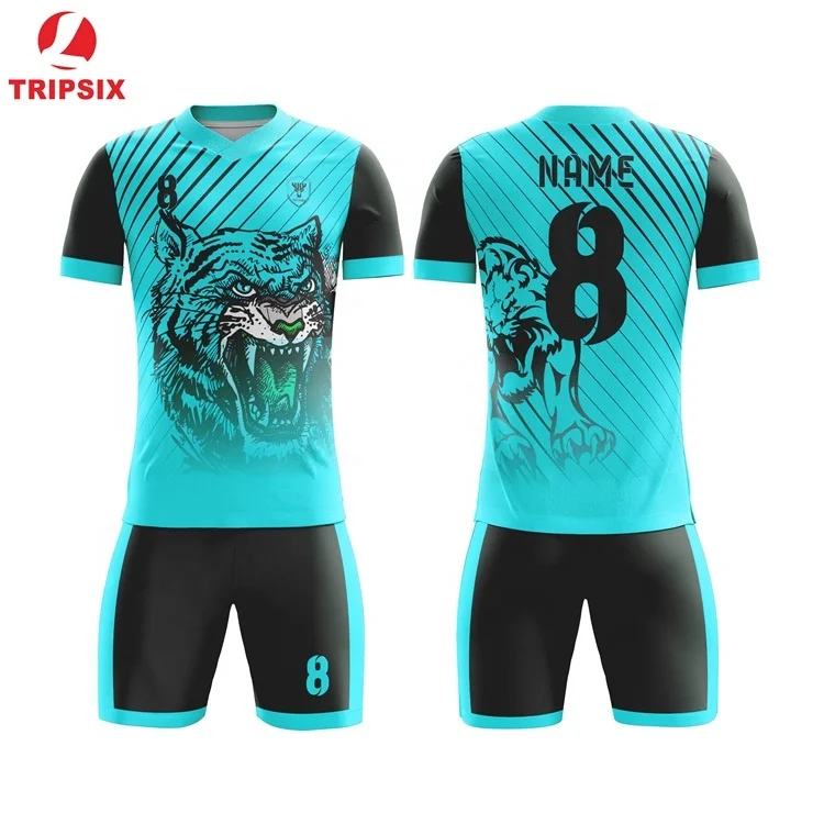 Design Digital Printing Custom Football Jersey New Model Soccer