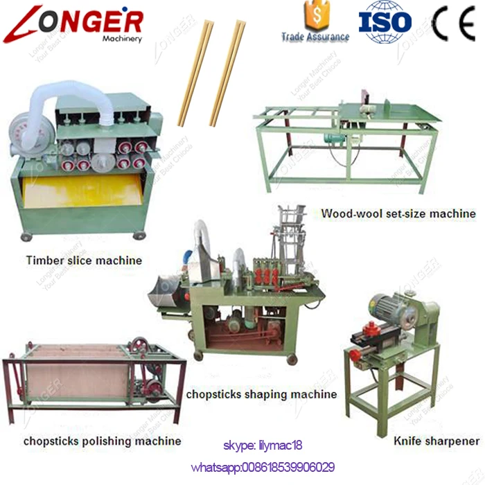
Bamboo and Wood Toothpick Factory Making Disposable Chopstick Machine For Sale Bamboo and Wood Toothpick Factory Making Disposable Chopstick Machine For Sale