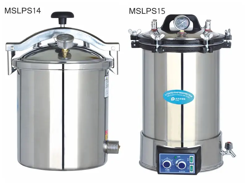 Portable pressure steam sterilizer autoclave price / Electric or heated horizontal steam sterilizer