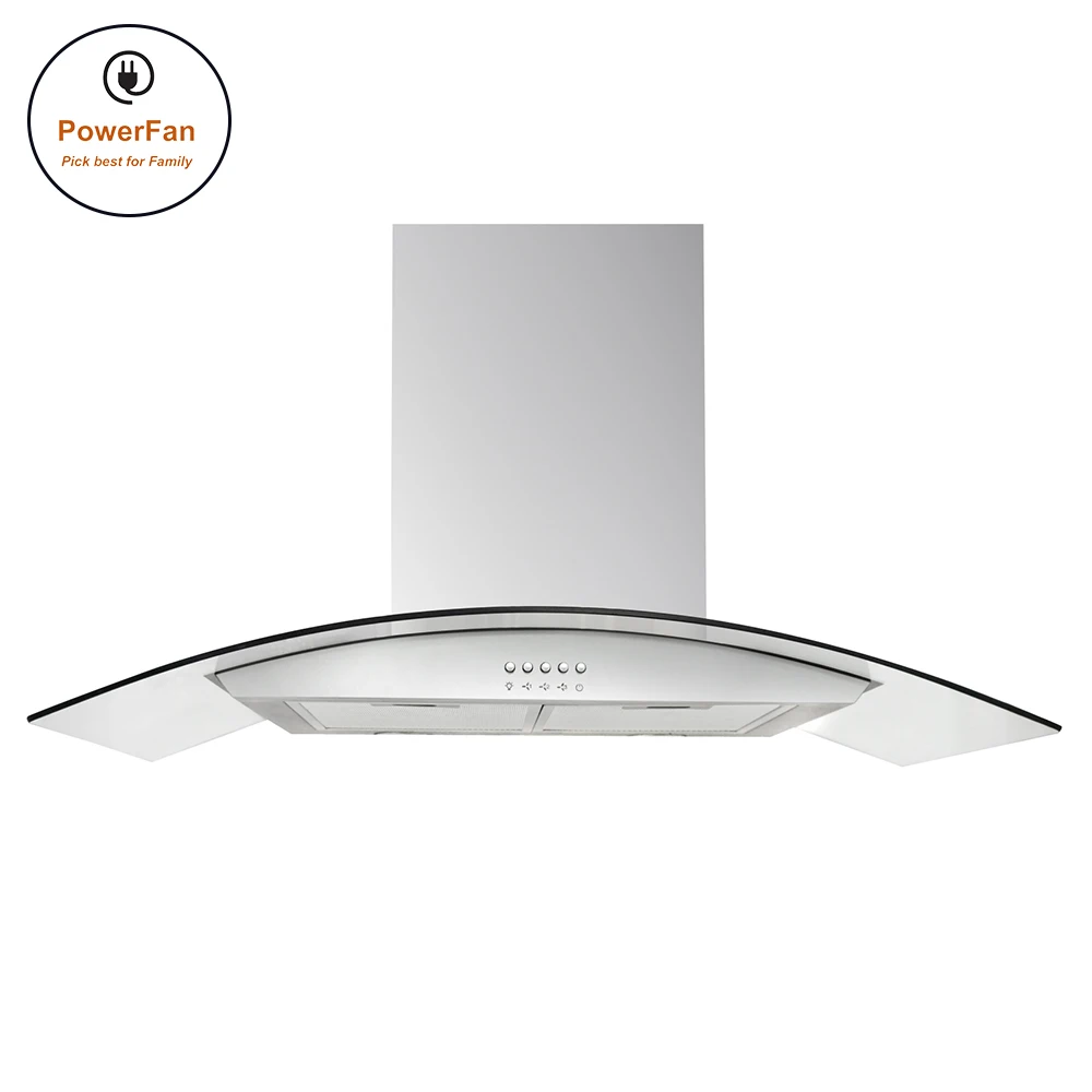 
Good Price 127/220V 180W Stainless Steel Wall Mounted Kitchen Used Range Hoods 