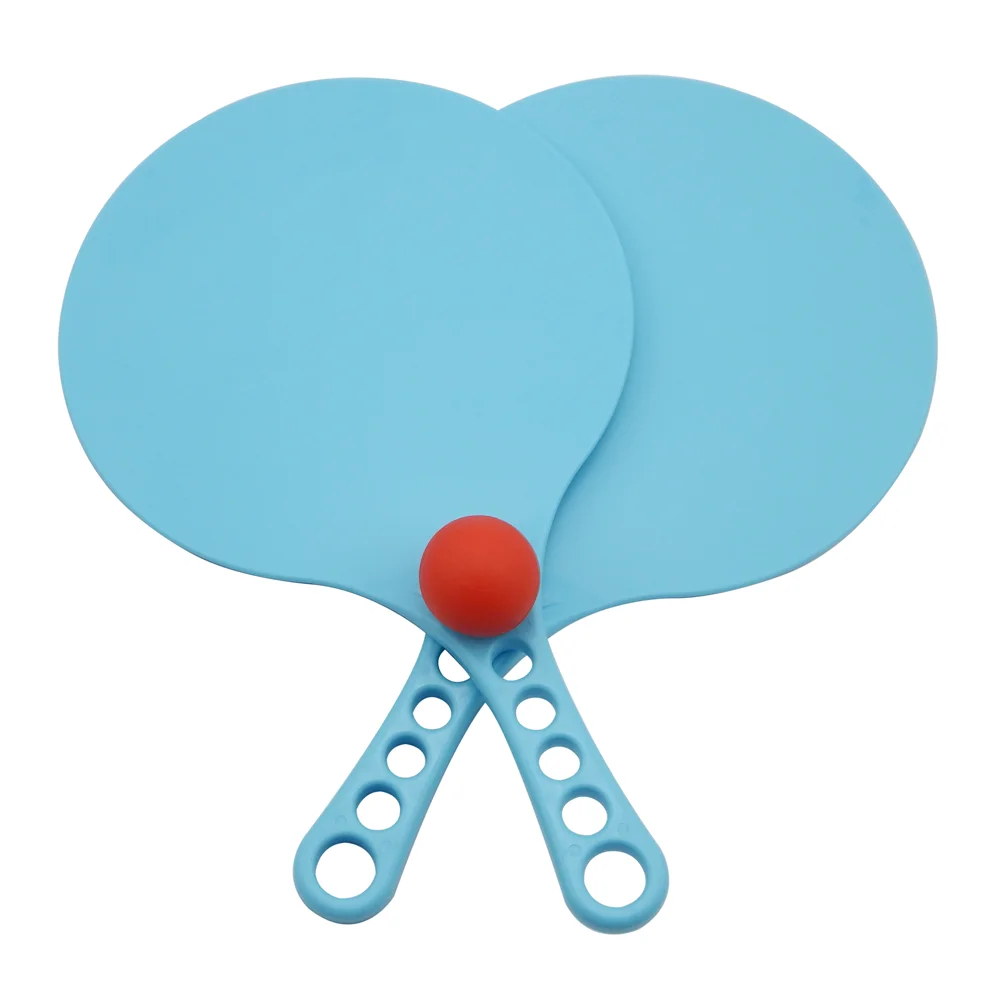 Promotion Child Sports Plastic PP Paddle Beach Ball Game Tennis Racket Beach Racket