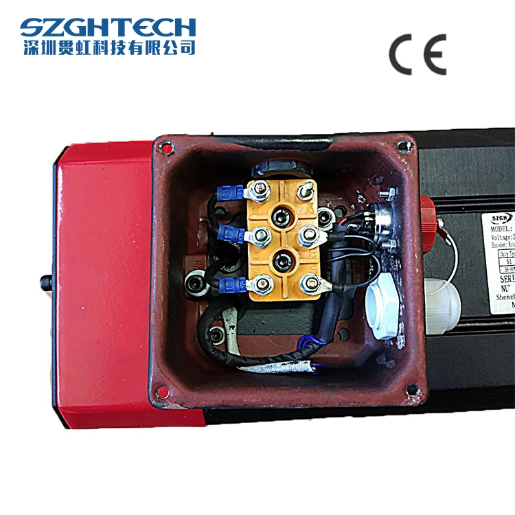Chinese manufacturer GH 1.5KW CNC spindle motor ac servo spindle motor