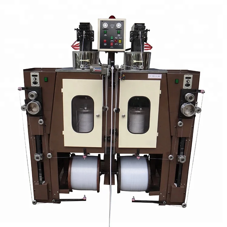 Полностью производственной линии для нейлон Пластиковые катушки молния упаковка Швейные ткацкий станок красить гладильная машина