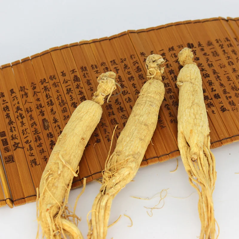 Ren Shen 100% Natural herbal white panax dried ginseng white ginseng