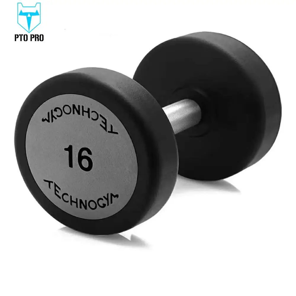 2018 new style fashion round head training dumbbell pu
