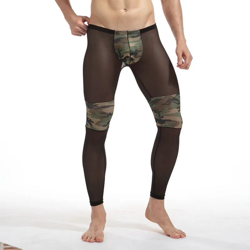 
Sexy See Through Underwear Transparent Long Johns For Gay 
