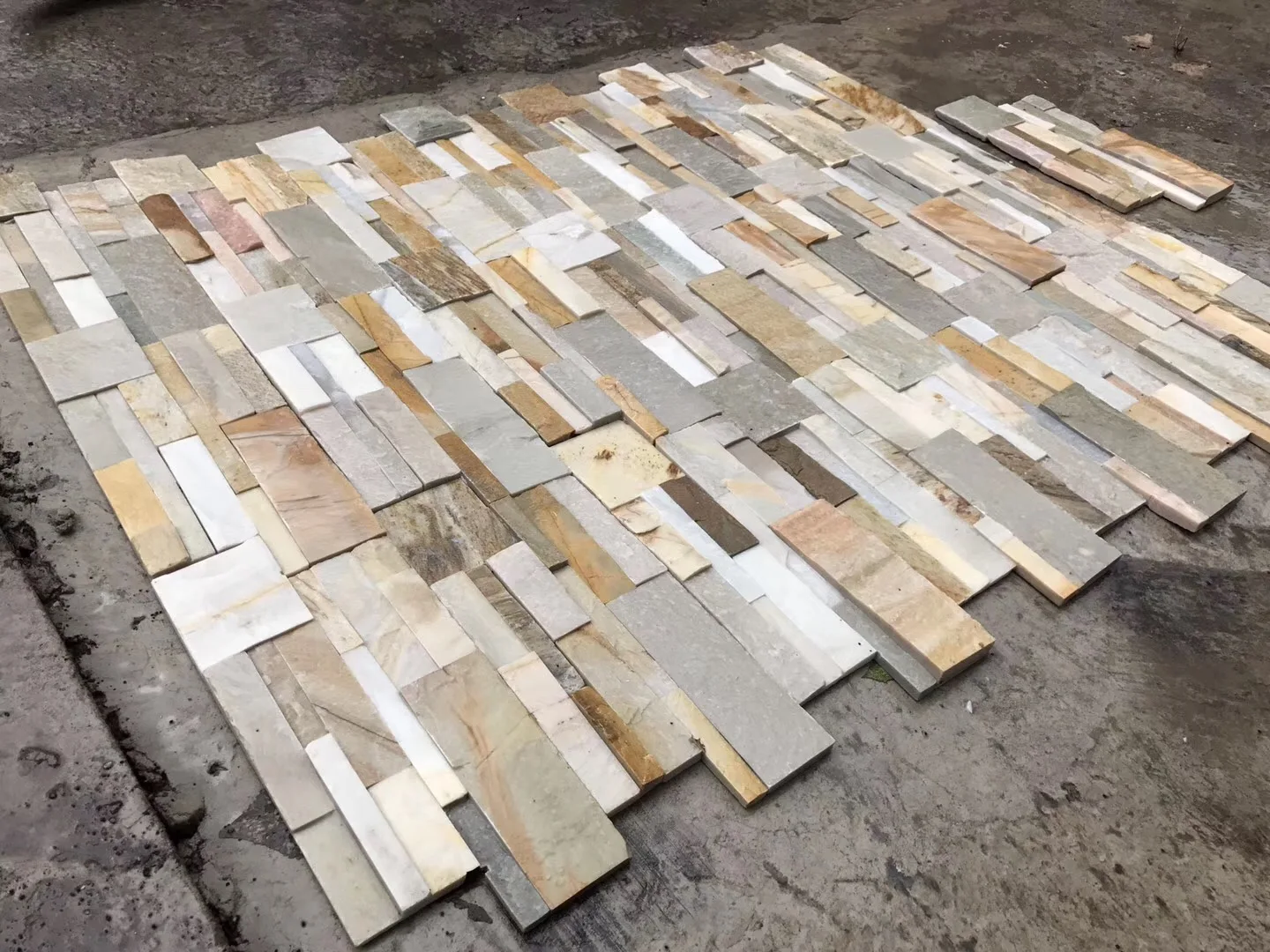 Natural Slate Stone For Interior Wall Panels, Fireplace Tile Stone/