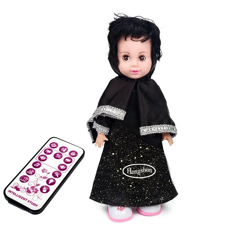 
arabic doll dialogue rc toy battery operated walking doll girl 