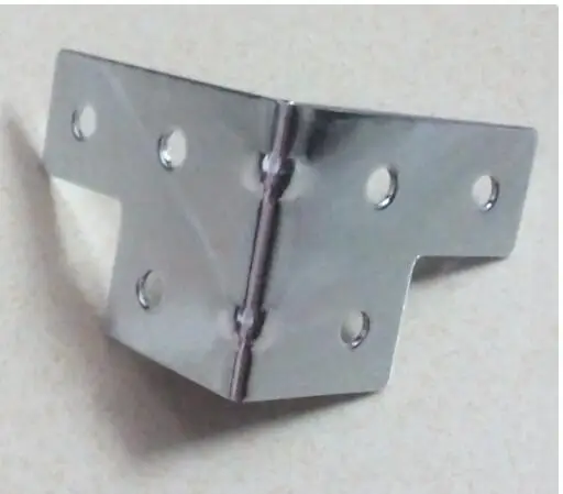 Heavy Duty Blue Zinc Plated Aluminum TV Flight case accessories / Hardware  Corner Handle Durable /flight case Aluminum Profile