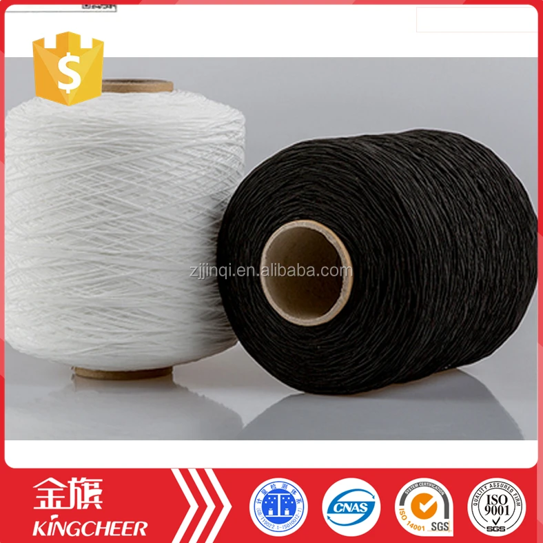 
Manufacturer Lycra covered polyester rubber yarn elastic yarn for socks 
