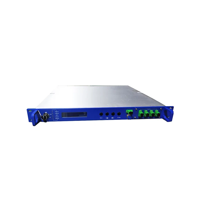 Высокая мощность EDFA 1550nm оптический усилитель с WDM JDSU насосом