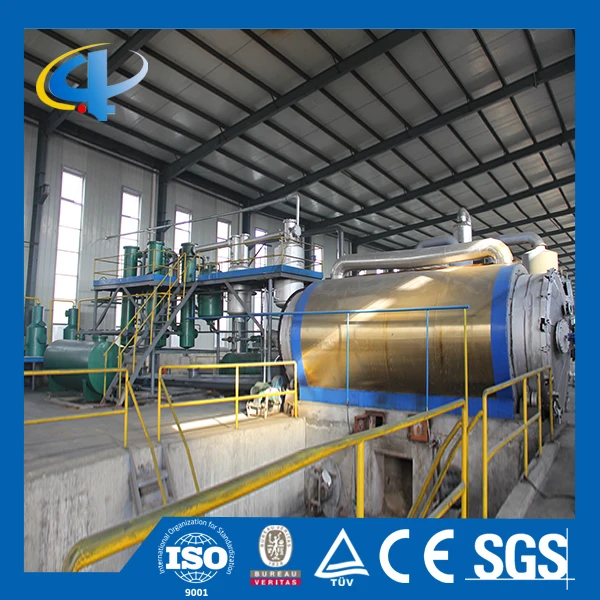 Высокое Качество Отходов Резины Пиролиза Растение с CE, SGS, ISO, BV, TUV