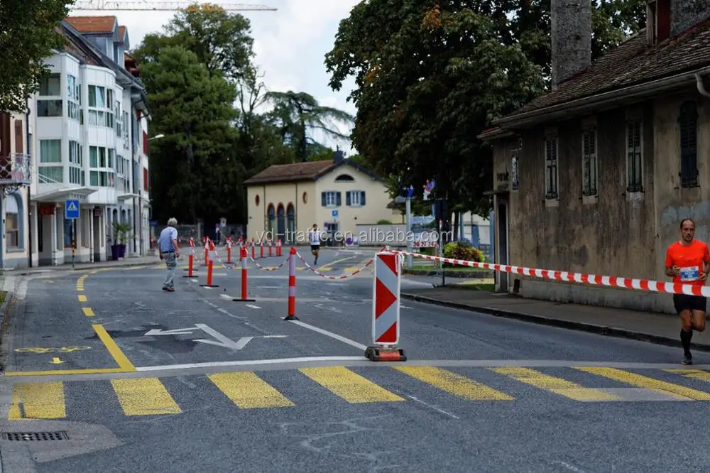 plastic bollard 75cm PU flexible delineator post delineator post