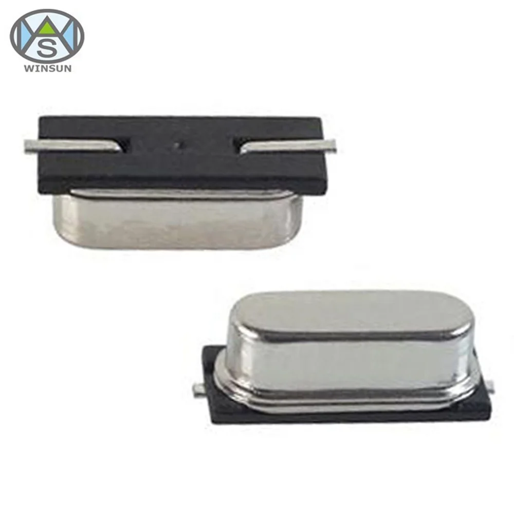 High Frequency HC-49S SMD Quartz Crystal Resonator for Instruments