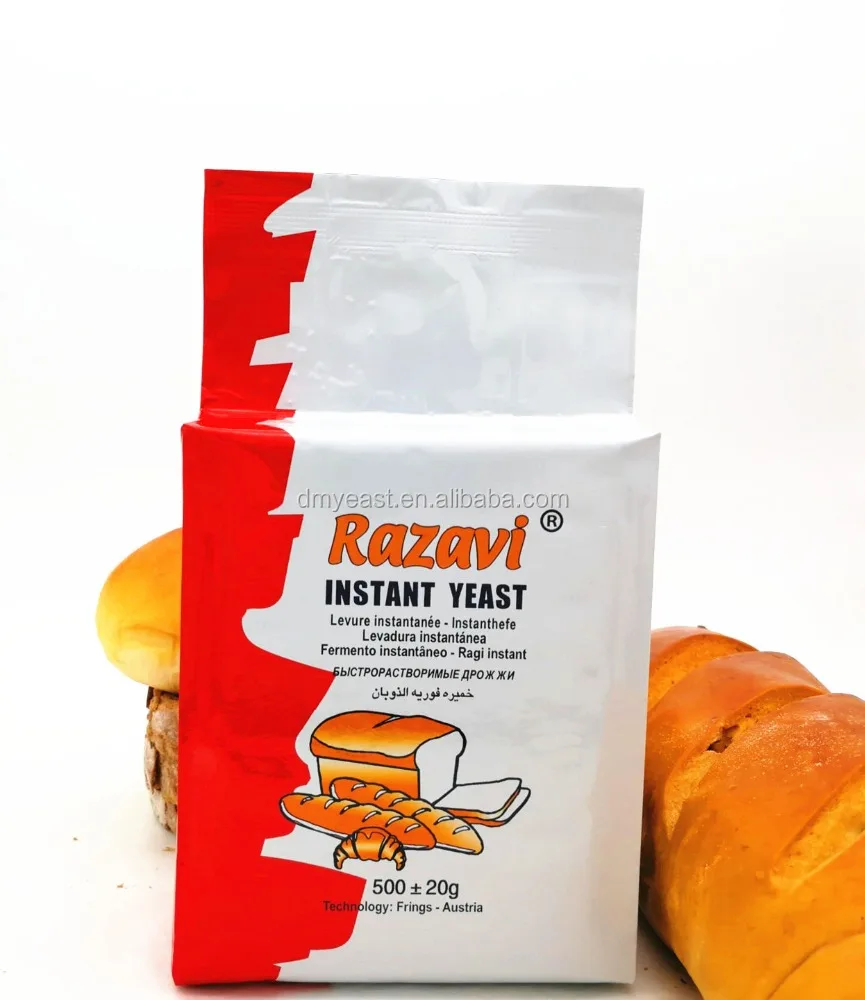 
500G RAZAVI LOW SUGAR YEAST ACTIVE FEED yeast FOR bread 