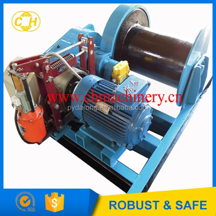 electric hoist winch lifting 5 8 10 12 15 18 20 22 23 24 25 26 27 28 30 32 33 35 36 38 MT kw motor  frequency conversion voltage