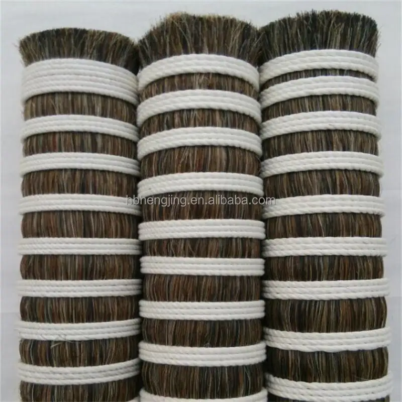Horsetail hair and horse mane hair for brush Washed double/single drawn