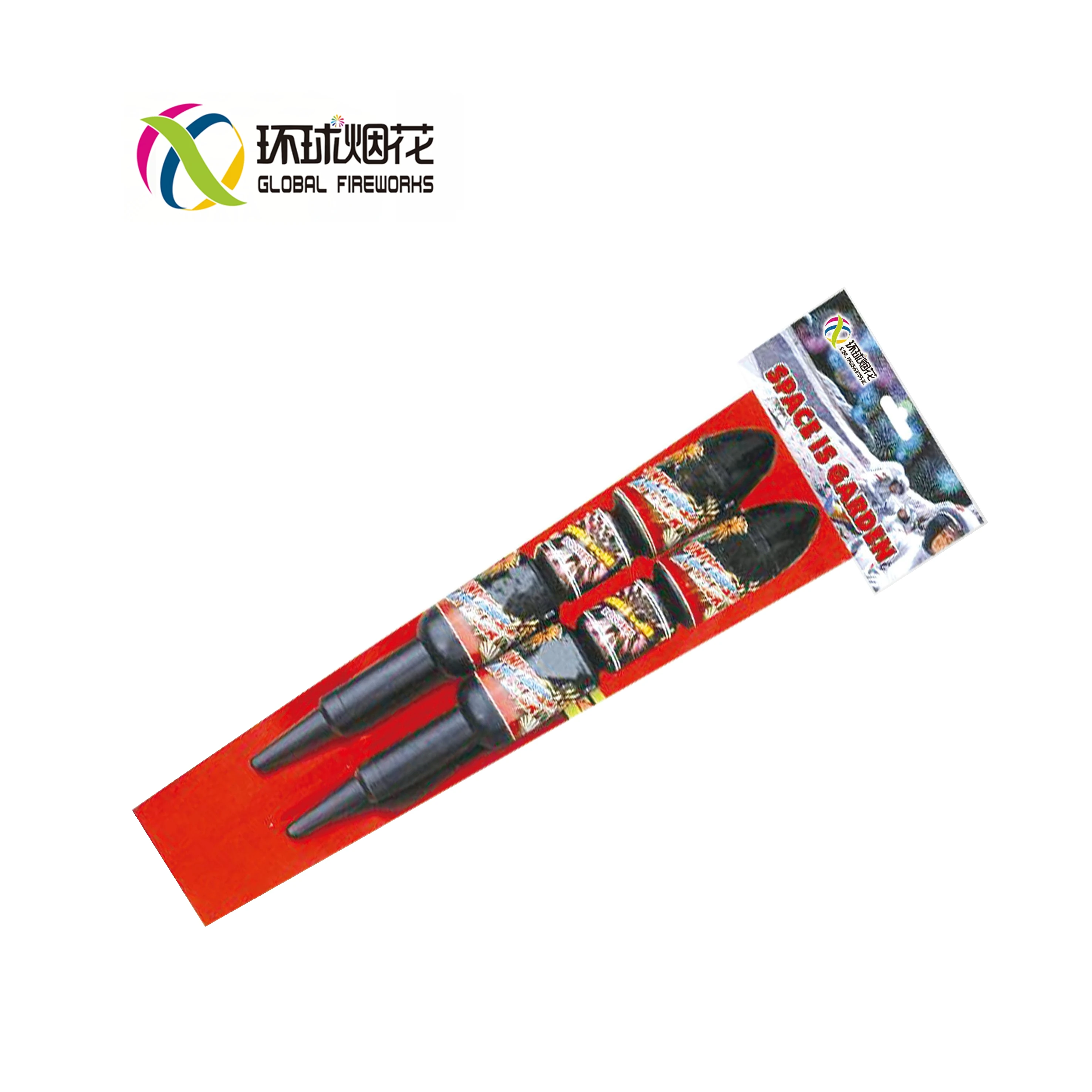 GFAR001 Space Is Gardin Big Wood Rocket Consumer 1.3G UN0335 Out High Quality Use Liuyang Global Fireworks Fuegos Artificiales