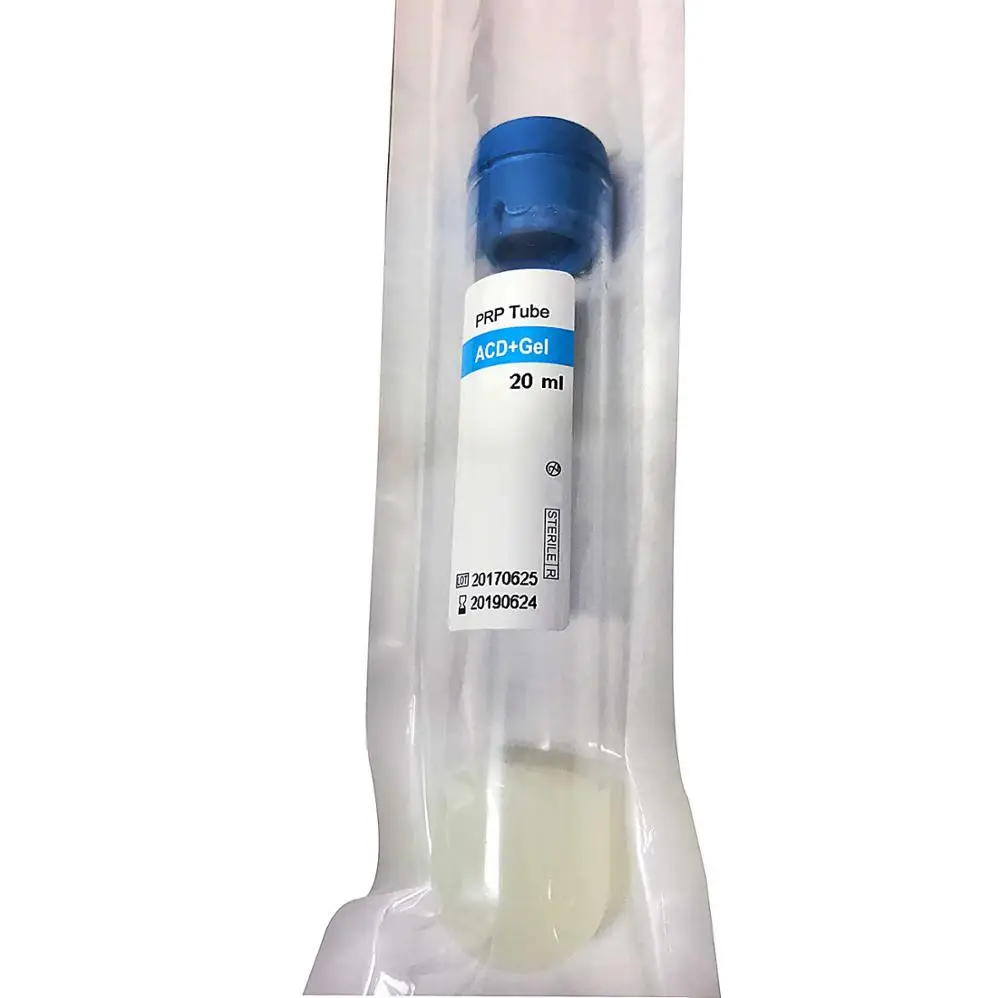  OEM Big Size 20 ml 30 cc Platelet Rich Plasma PRP Tube for Skin Care
