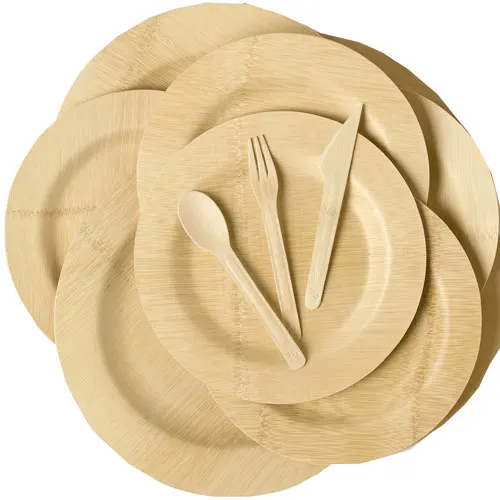 special bamboo product bamboo dinner plates disposable tableware