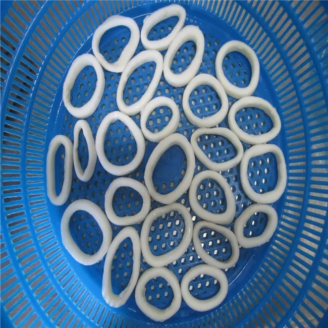 Frozen blanched Squid Ring IQF ilex argentines todarodes for sell