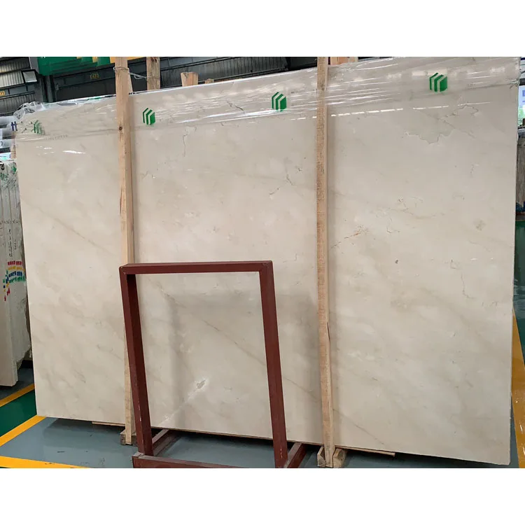 Spanish Crema Nuova Bella Nuova Beige Slab Spain Crema Marfil Marble Floor Beige Tiles