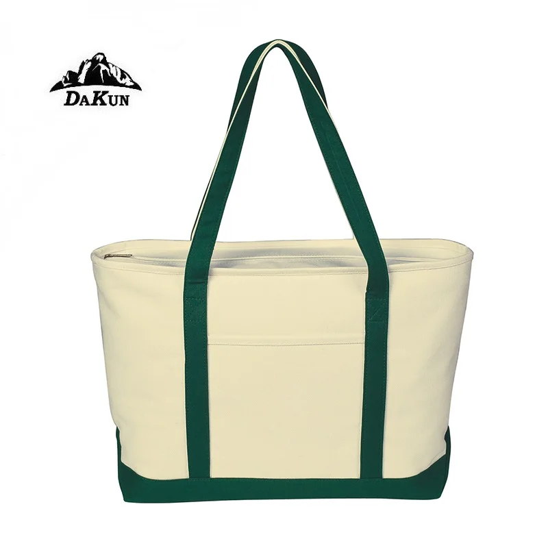 Cheap wholesale promotional large market tote cotton canvas shopping bag