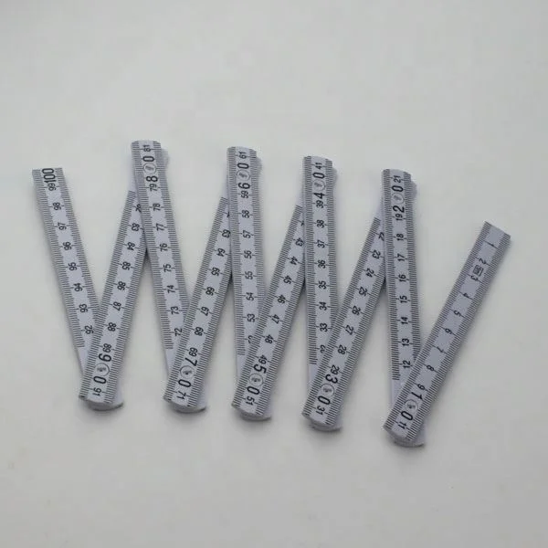 1 м пластиковая складная линейка