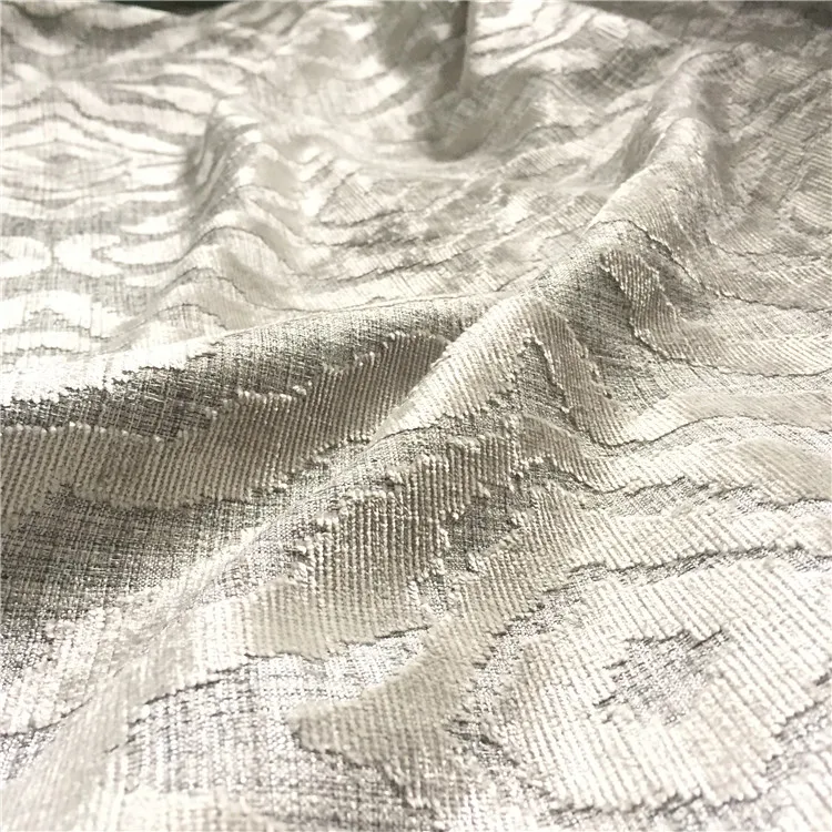 JBL Polyester New Fashion Design Novel Jacquard Velvet Fleece Fabric