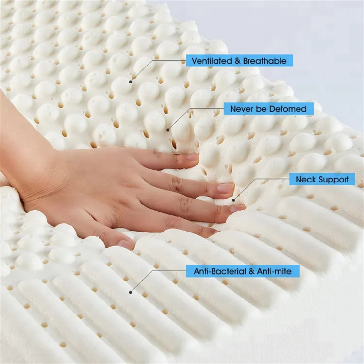 Worth Buying 100 percent Natural Latex Foam Bed Pillow