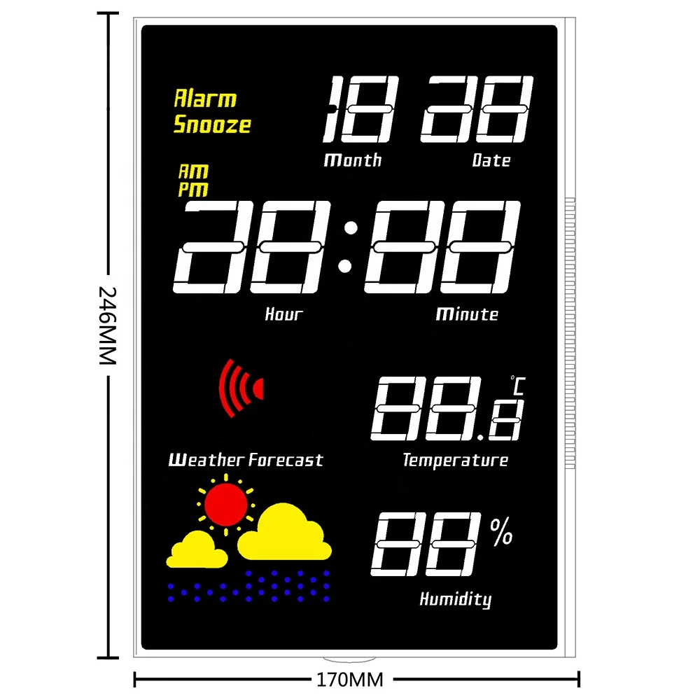 Standard micro display lcd panel manufacturer list for e paper