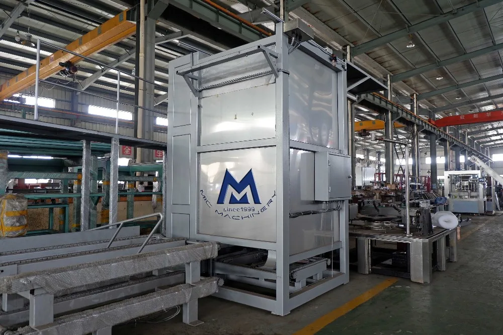 Fully Automatic Small Footprint Empty Beer Can Depalletizer Glass Bottle Depalletizer Machine