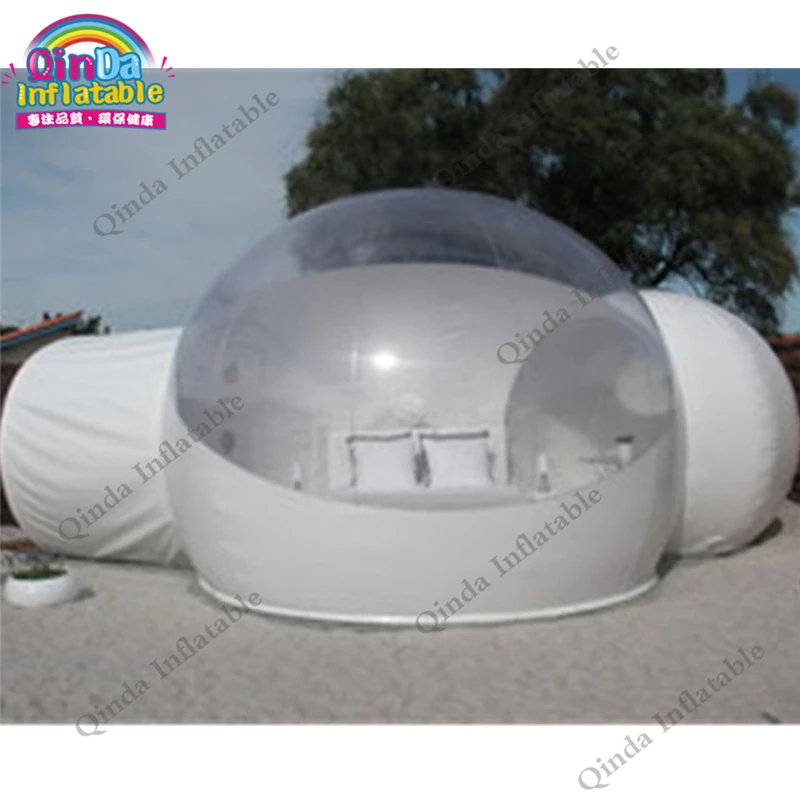 
China manufacturers roof top camping tent waterproof outdoor igloo inflatable clear tent with bubble rooom 