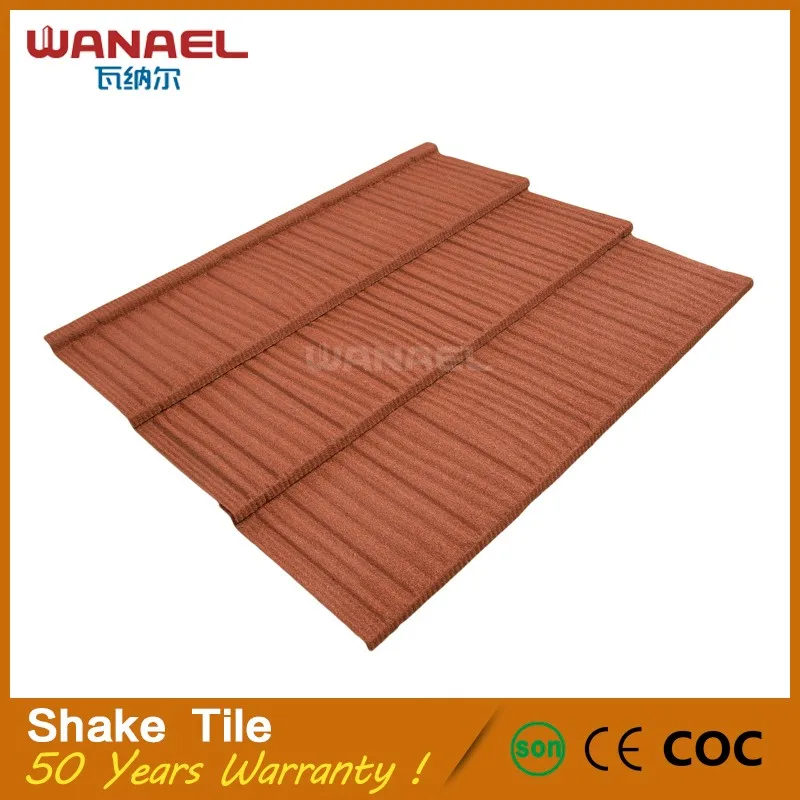 Zinc Roof Insulation Wanael Shake Stone Coated Steel Roof Shingles, Tar Sheet Roof